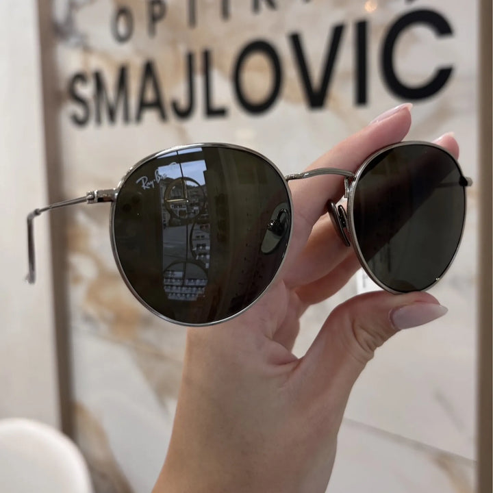 Ray Ban Round Titanium